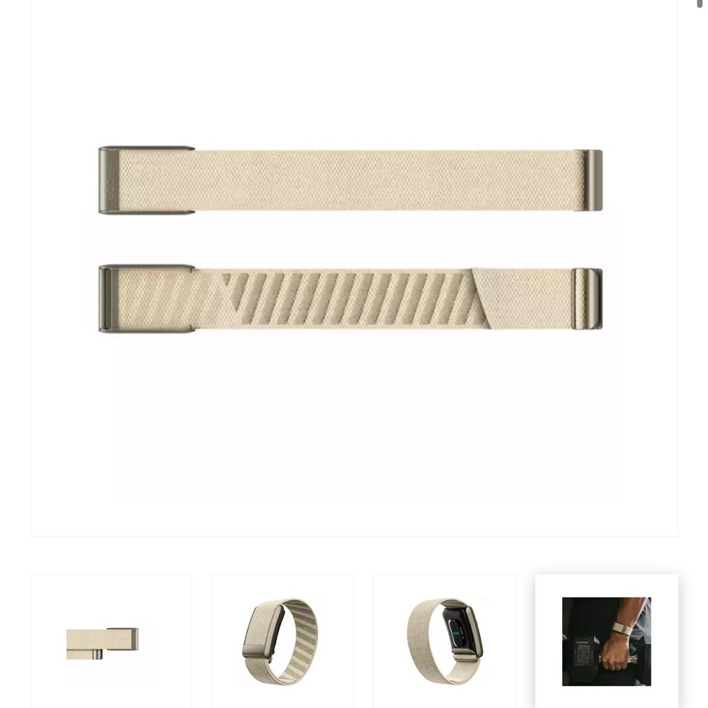 Whoop 4.0 Stone SuperKnit Band Brand New in Box
